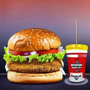 Chicken Tornado Burger