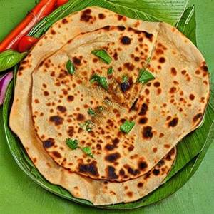 Paneer Leaf Parotta