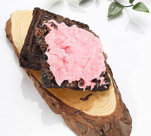 Pink Almond Brownie