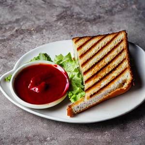 Special Grilled Jam Sandwich