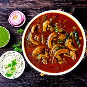 Mushroom Do Pyaza       