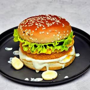 Baked Sweetcorn Cheese Burger