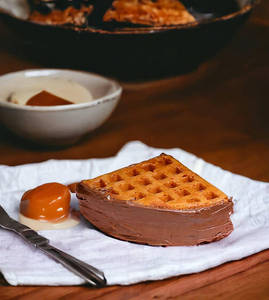 Caramel Crunch Waffle