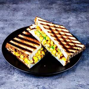 Paneer Sweet Corn Grilled Sandwich