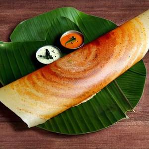 Onion cheese masala dosa