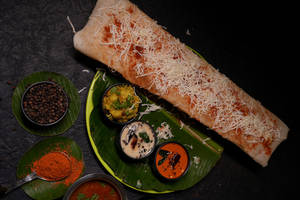 Double Cheese Masala Dosa