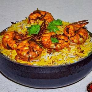 Prawns Biryani