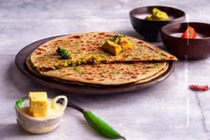 Paneer Bhurji Paratha
