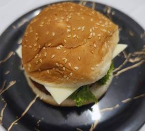 Veg and cheese burger