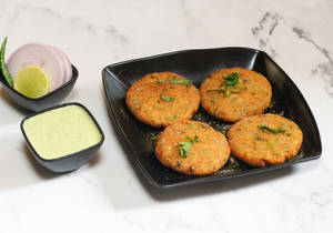 Aloo Tikki Plain (4pcs)