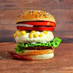 Spinach Corn Burgers