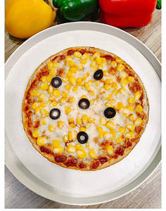 Golden Corn Pizza(whole Wheat 8")