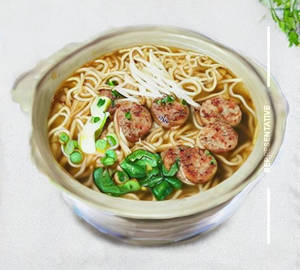 Chicken Sausage Ramen