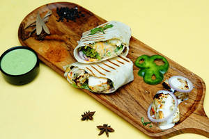 Afghani Paneer Tikka Wrap