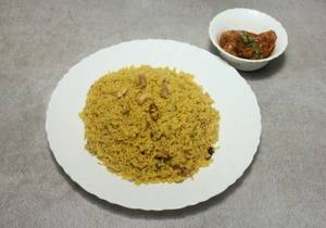 Dum Pulao+ Mutton Masala
