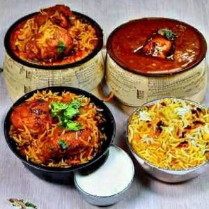 Chicken Dhum & Fry Biryani