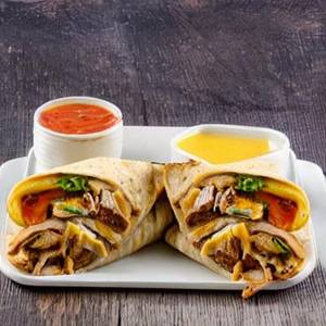 Grilled Chicken Cheese Wrap