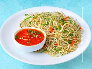 Chilly Garlic Noodle'S Veg