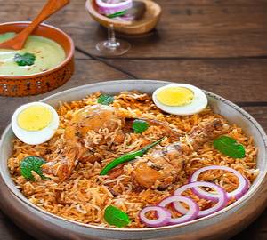 Chicken dum biryani
