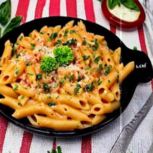 Sizzling Penne Pasta