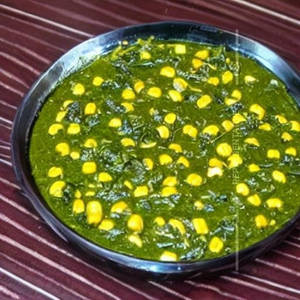 Corn Palak Lehsuni