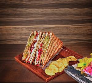 Jain Samosa Cheese Grilled