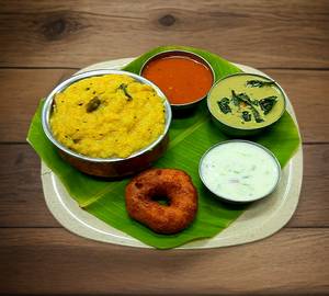 Khara Pongal + Vada Combo