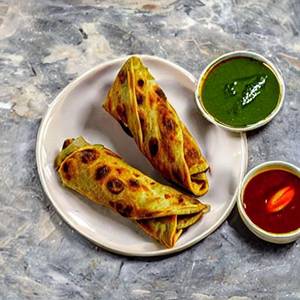 Rumali meat roll