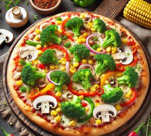 Chilli Mushroom Pizza