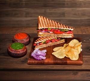 Veggie Grilled Sandwich (Without Cheese)