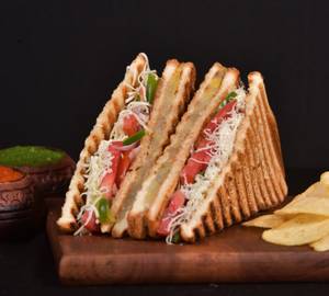 Veggie Cheesy Grilled Sandwich