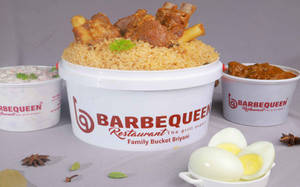 Mutton Mini Bucket Biryani