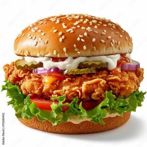 Broasted Chicken Burger 