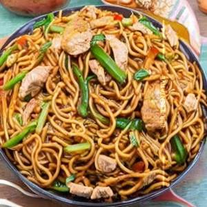 Chicken Chilly Garlic Noodles