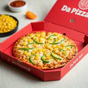 Corn and Capsicum Pizza [7 inches]
