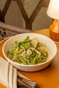 Creamy Basil Pesto Pasta