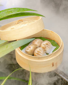 Creamy Mushroom & Cheese Dim Sum
