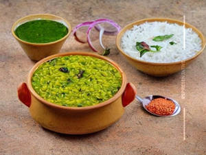 Palak Dal Khichadi