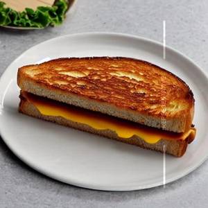 Toasted grilled cheese