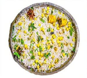 Paneer Methi Corn Biryani