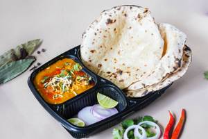 Dal Tadka 250Ml With 2 butter Tawa Roti 
