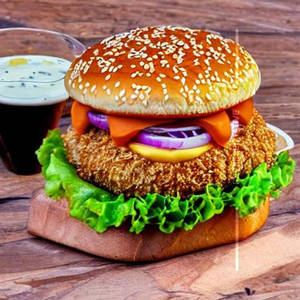 Double Deck Chicken Burger