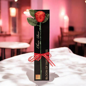 Chocolate Rose Flower Valentines Gift