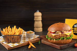 Crunchy Potatohead Burger Combo