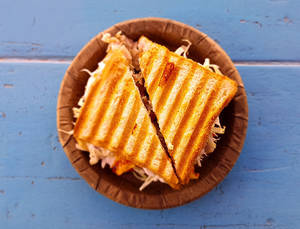 Grilled Green Sandwich [4 Pieces]
