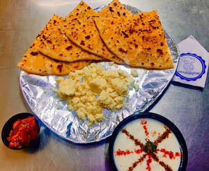 2 Aloo Malai Paratha