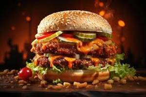 Jumbo double cheese veg