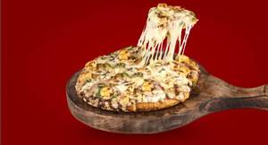 Paneer chilli pizza