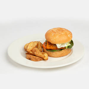 Fish Steak Burger