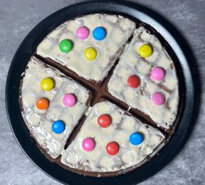 Cadbury Gems Waffle Pizza